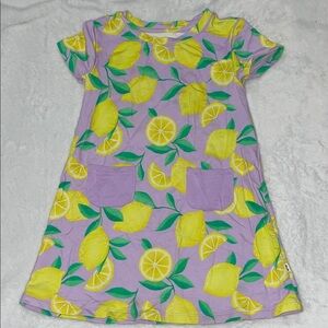 Little Sleepies Lemon A Line Dress